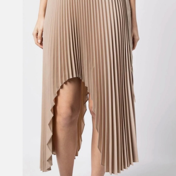 Rokh arch pleated midi skirt - Picture 4 of 8